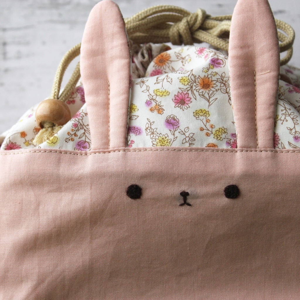 生えうさぎお弁当袋