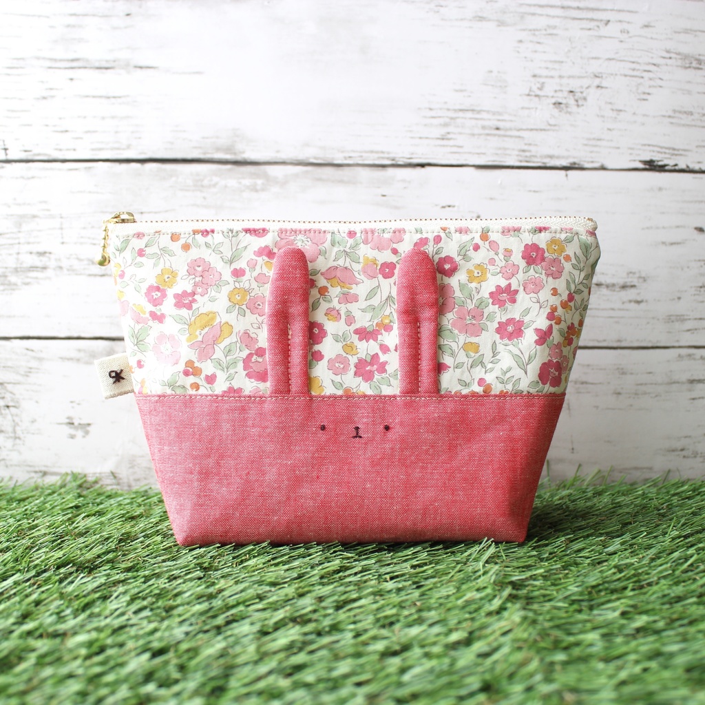 生えうさぎポーチ