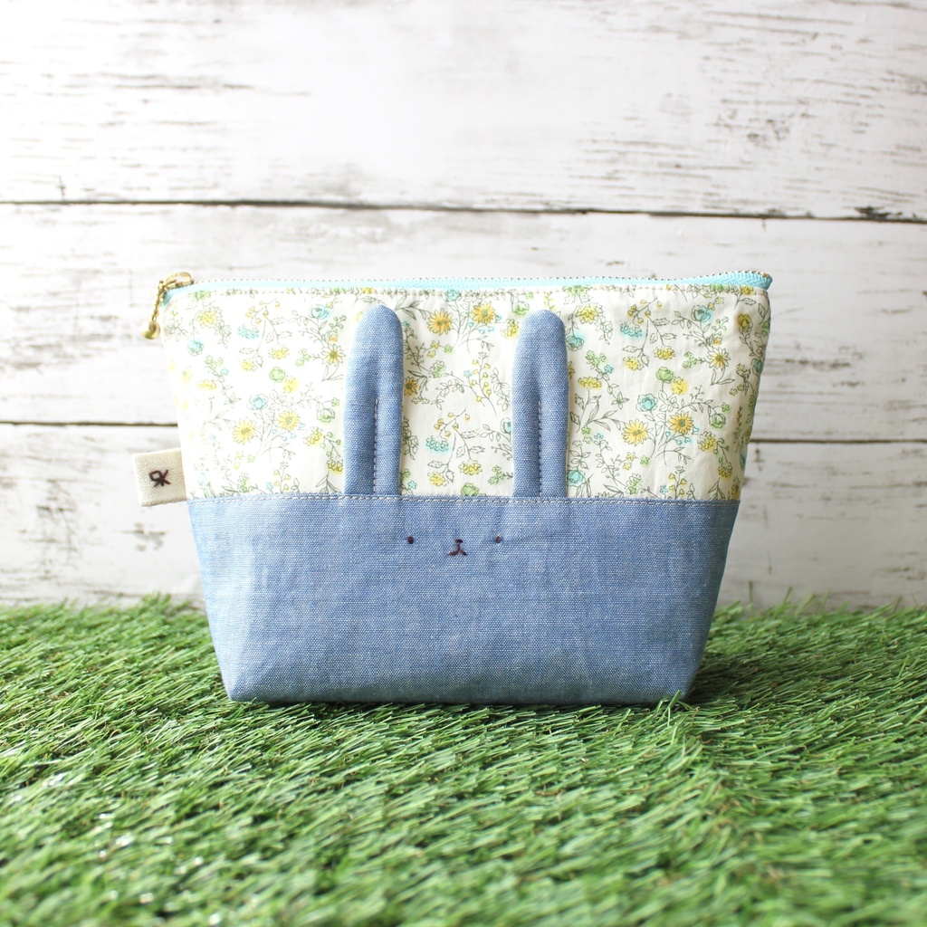 生えうさぎポーチ