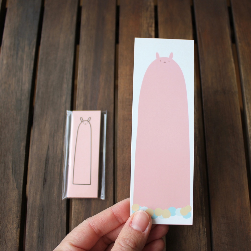 生えうさぎ付箋・栞