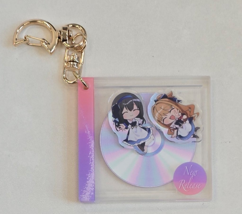 ふみあかCD風シャカシャカアクキー