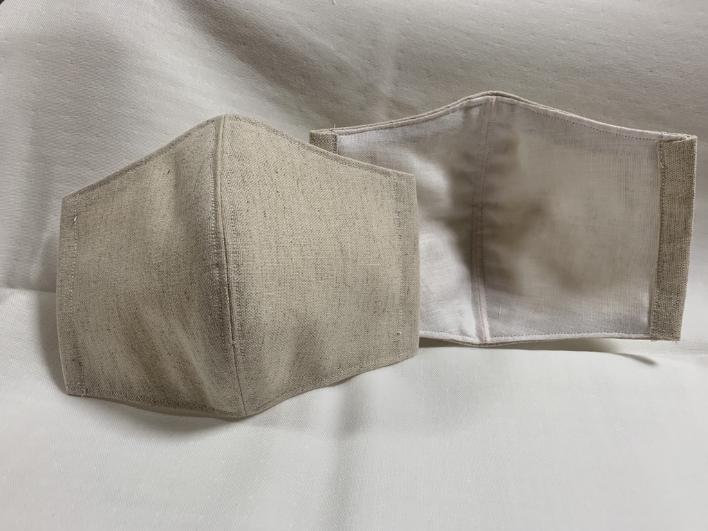 【再販無し】立体布マスク 大きめ