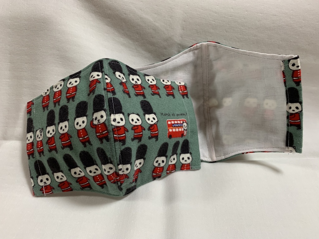 【再販無し】立体布マスク 大きめ