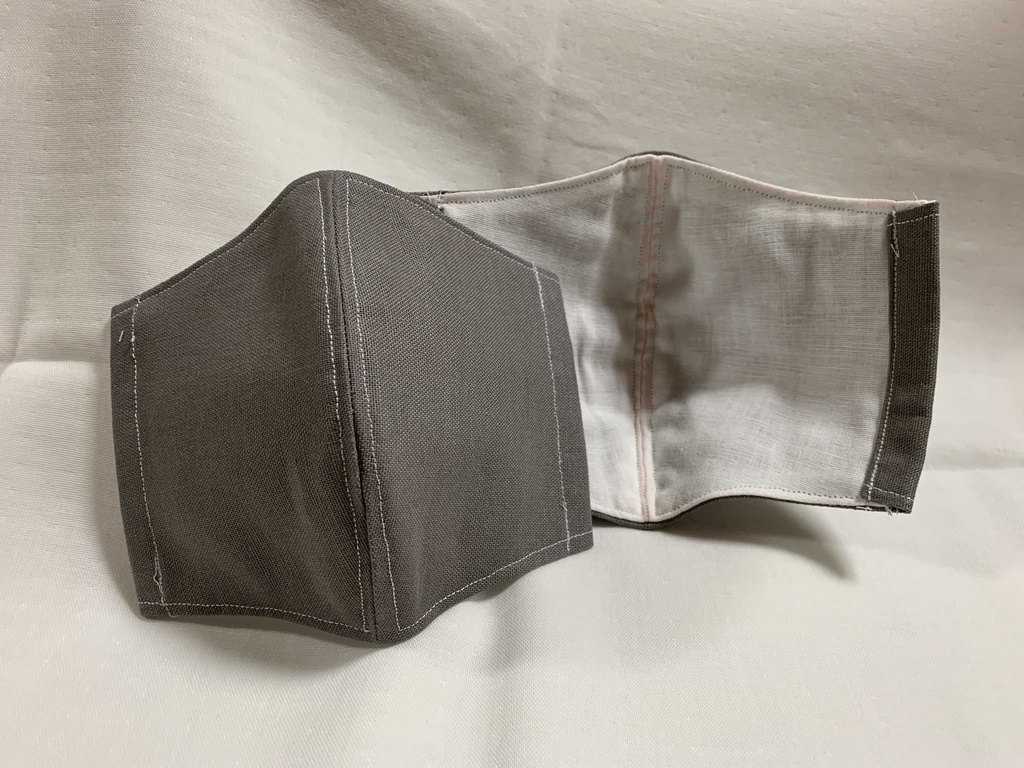 【再販無し】立体布マスク 大きめ