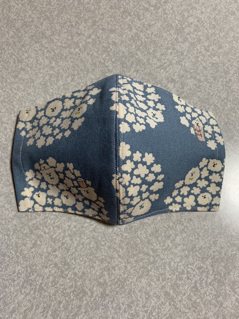 【再販無し】立体布マスク 大きめ