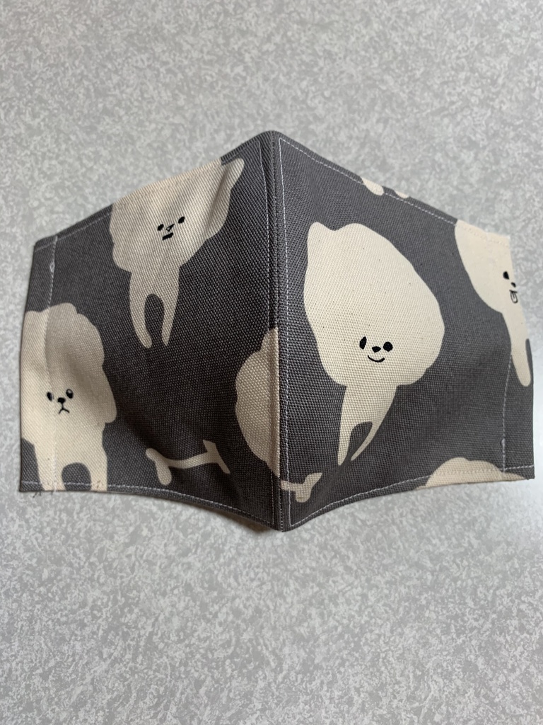 【再販無し】立体布マスク 大きめ