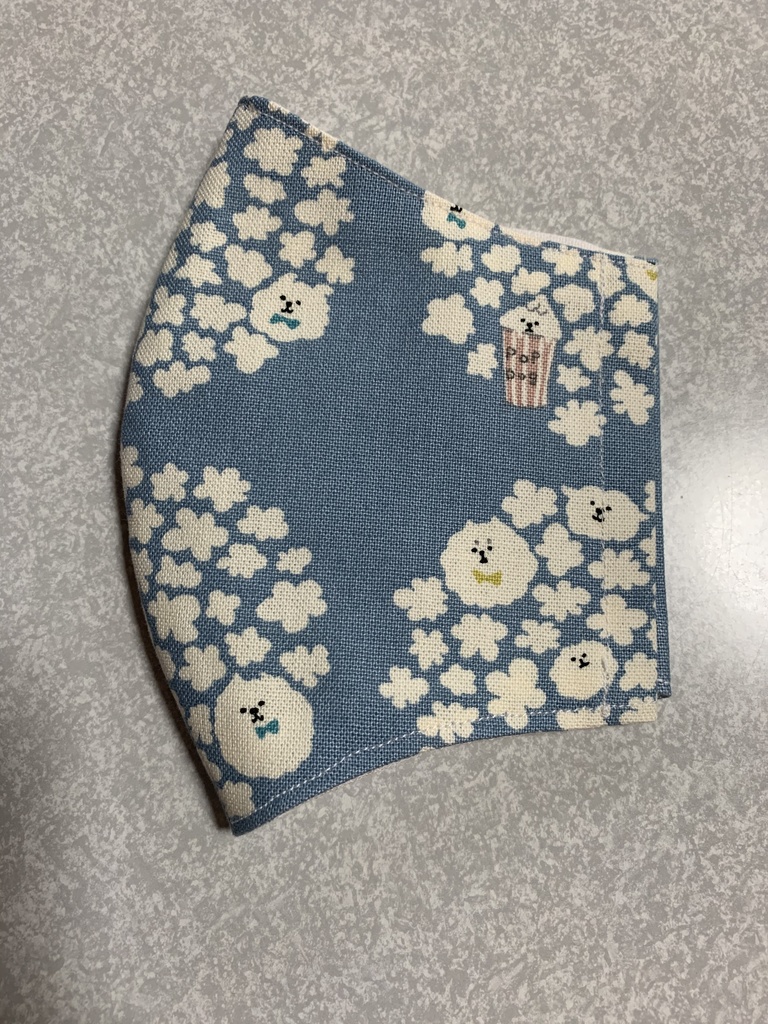 【再販無し】立体布マスク 大きめ