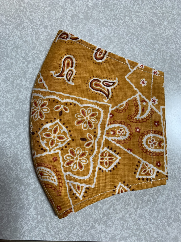 【再販無し】大きめ立体布マスク