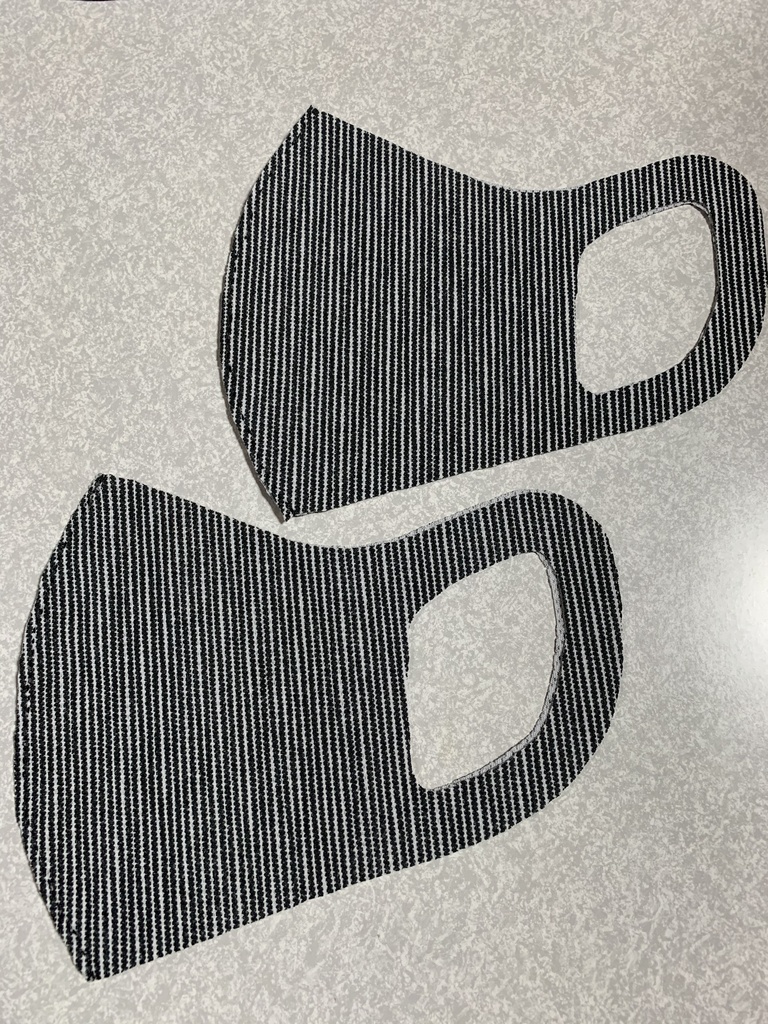 【再販無し】接触冷感 立体インナーマスク マスクカバー 2枚セット