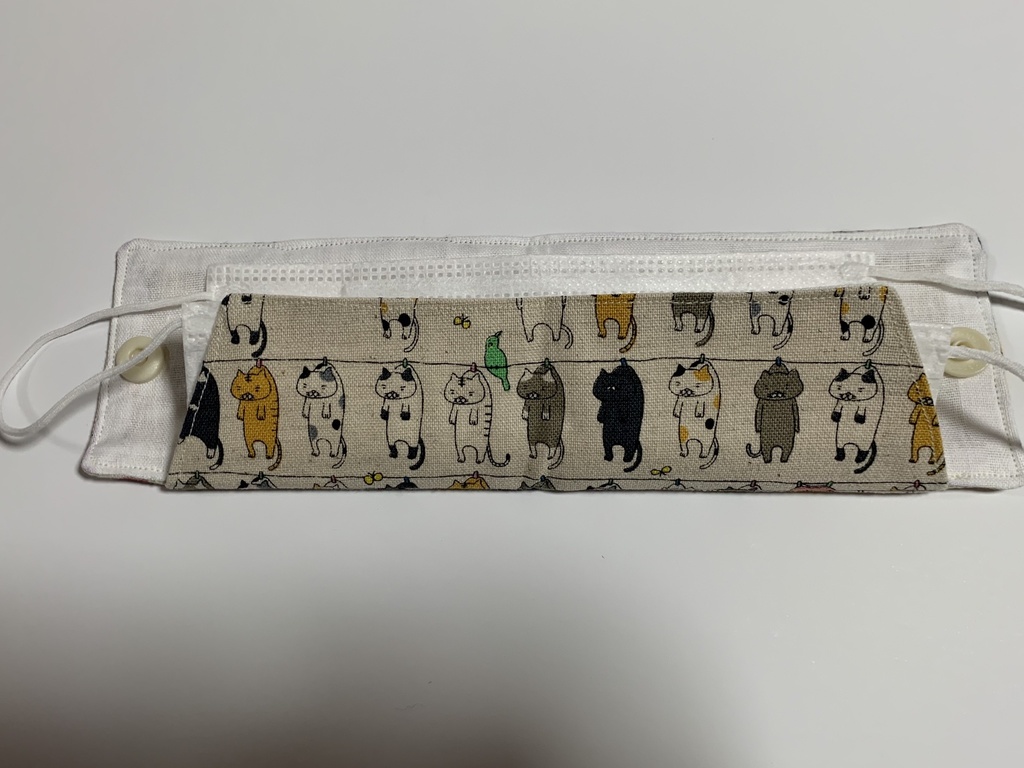 【再販無し】マスクケース 仮置きケース