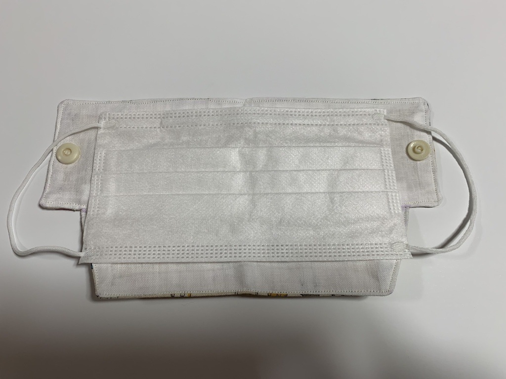 【再販無し】マスクケース 仮置きケース