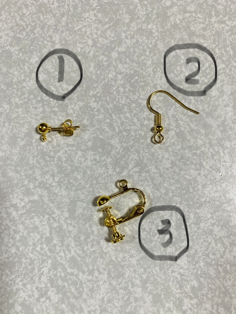 【再販無し】ツイステ 寮カラーイメージピアス