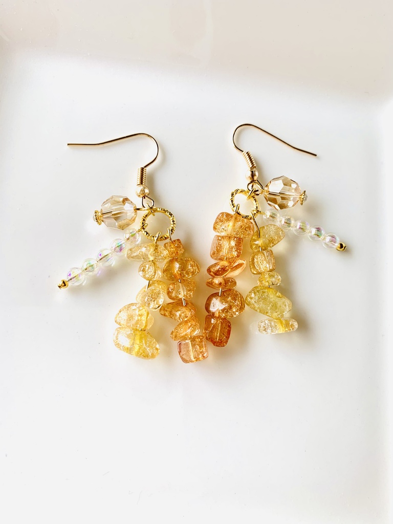 【再販無し】ツイステ 寮カラーイメージピアス