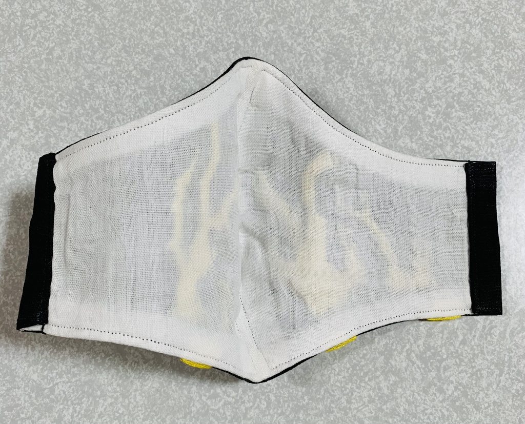 【最終分布】我妻善逸 刀の柄刺繍 布マスク