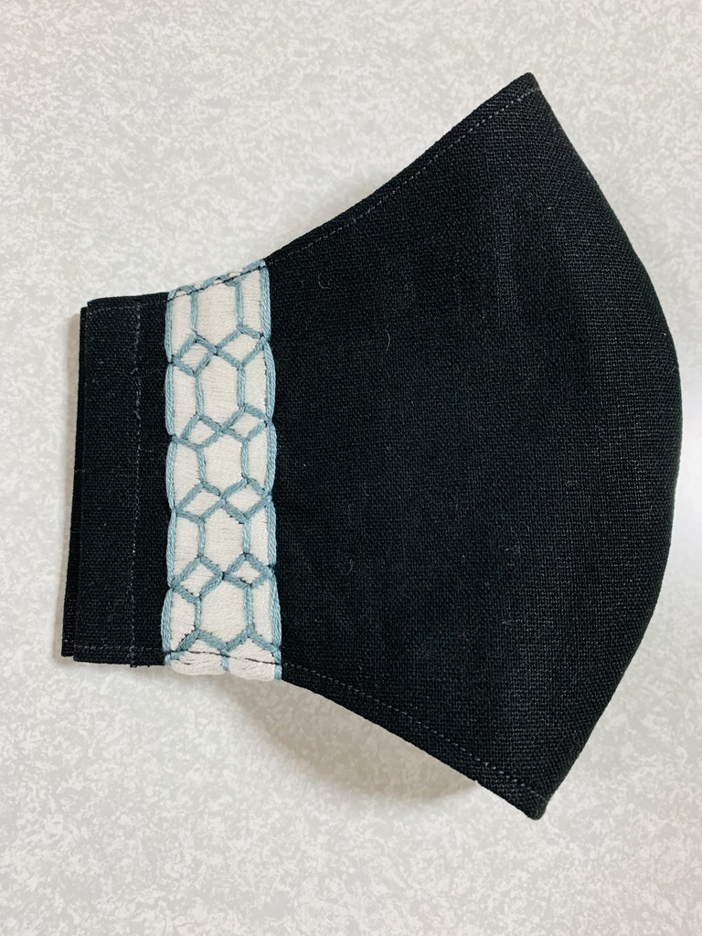 【最終分布】おばみつ 刺繍入り 布マスク