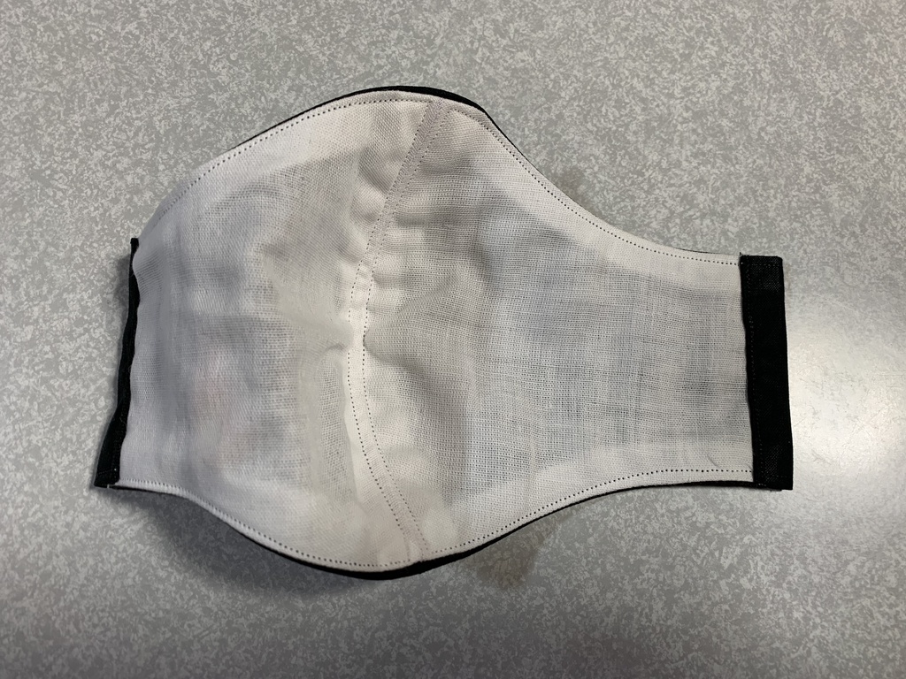 【最終分布】煉獄杏寿郎 炎イメージ刺繍 布マスク 大きめ