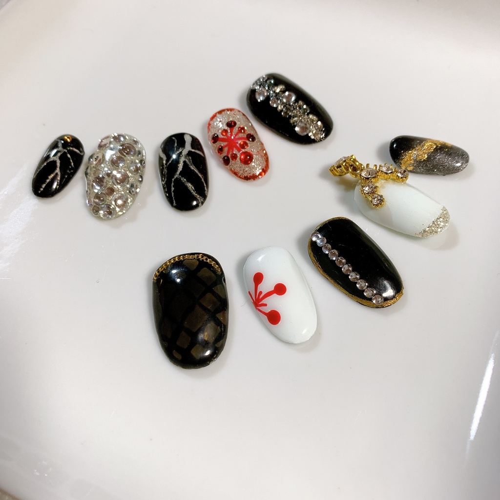 【現品のみ】宇髄天元イメージ ネイルチップ