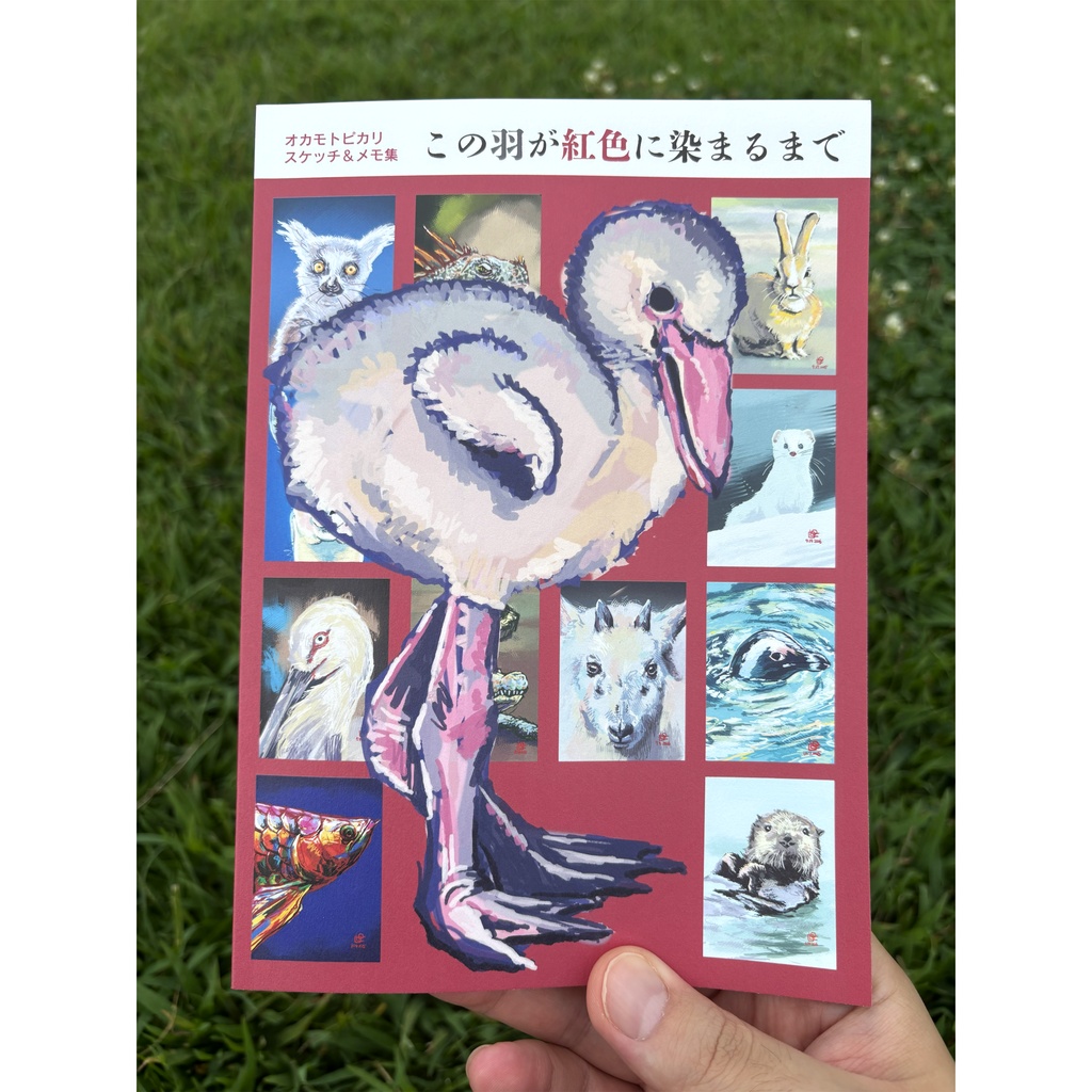 スケッチ＆メモ集『この羽が紅色に染まるまで』