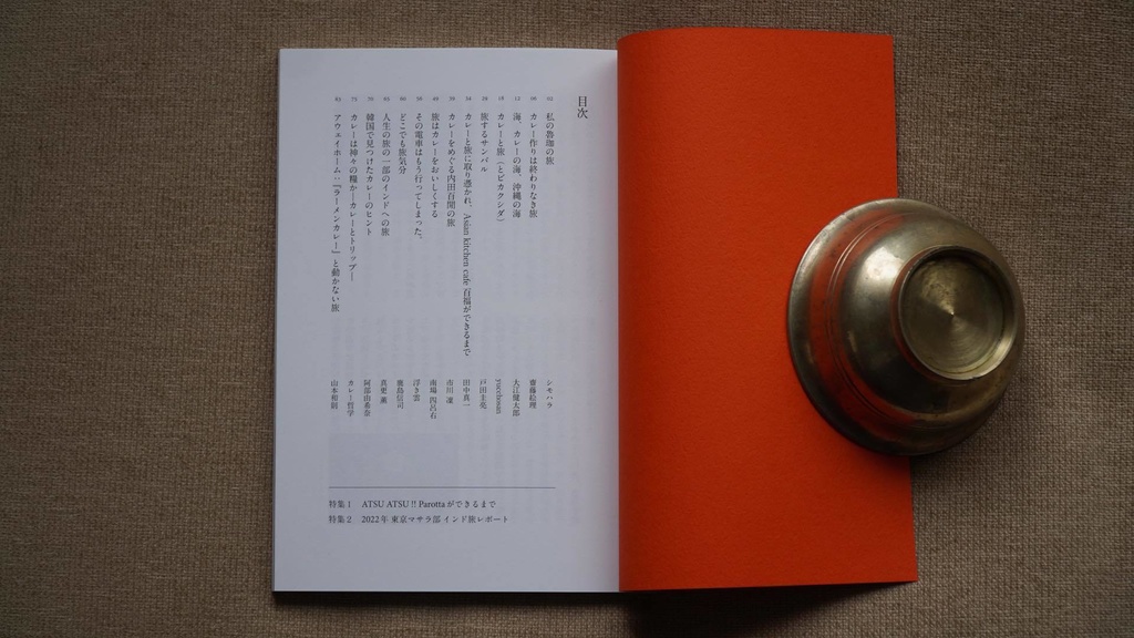 カレーZINE vol.4「カレーと旅」