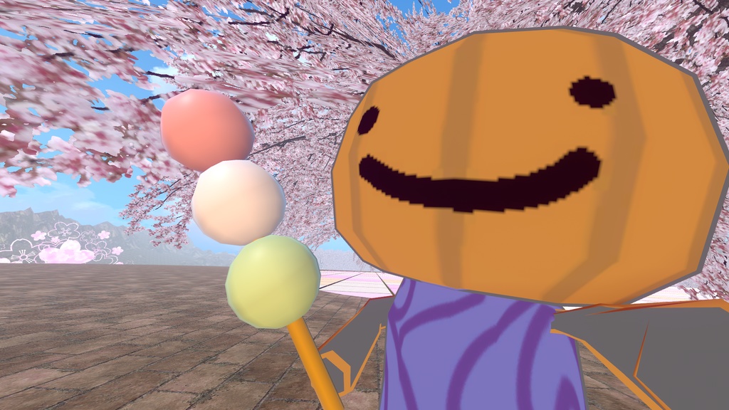 VRChat向け 花見団子