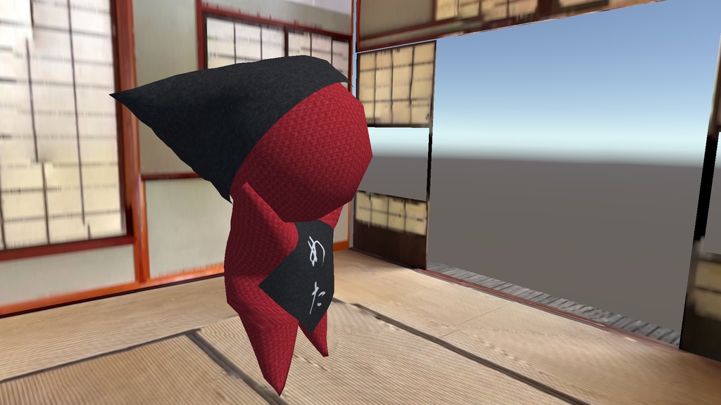 【VRChat向けモデル】さるぼぼ / Sarubobo