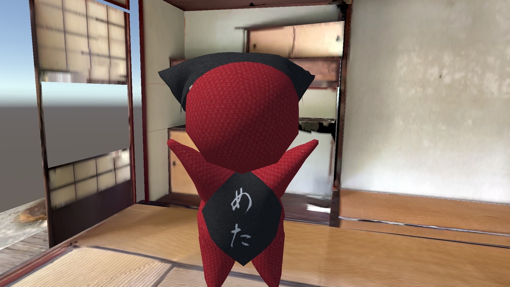 【VRChat向けモデル】さるぼぼ / Sarubobo