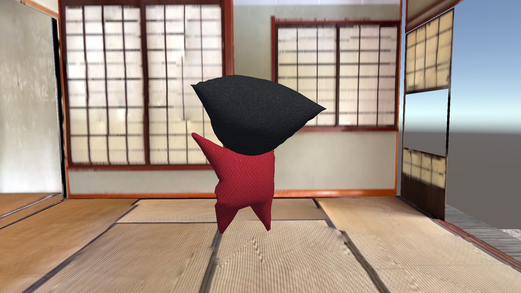 【VRChat向けモデル】さるぼぼ / Sarubobo