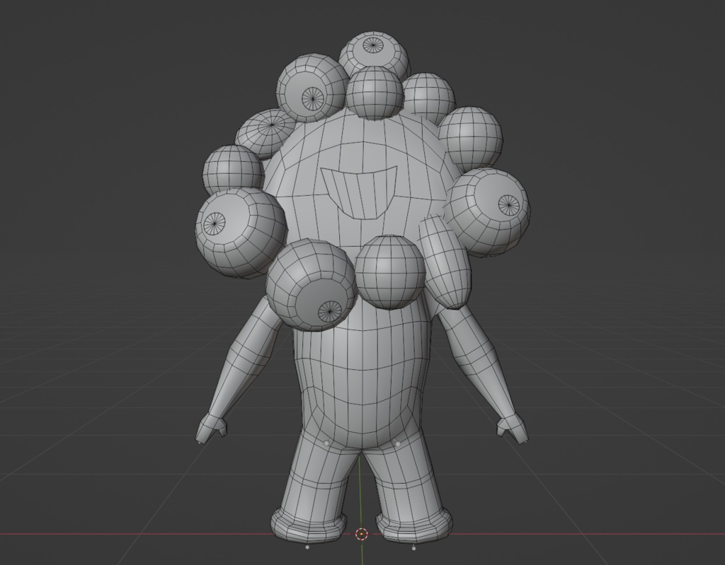 【VRChat向けモデル】ミャクミャク
