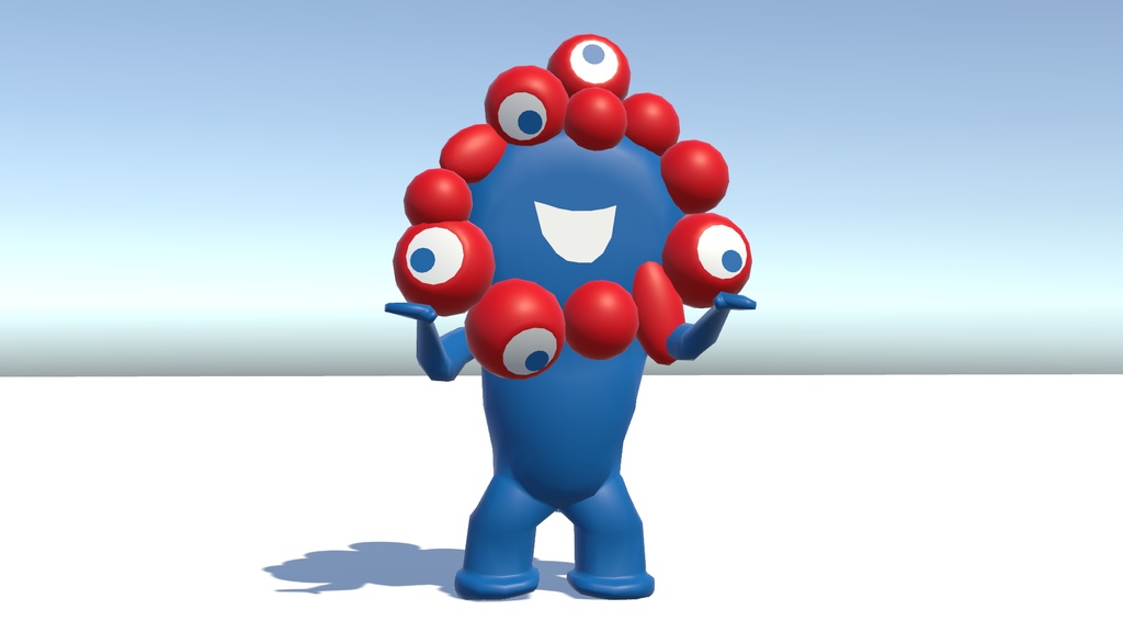 【VRChat向けモデル】ミャクミャク