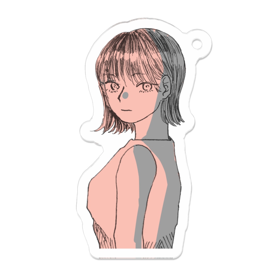 夕方の女の子