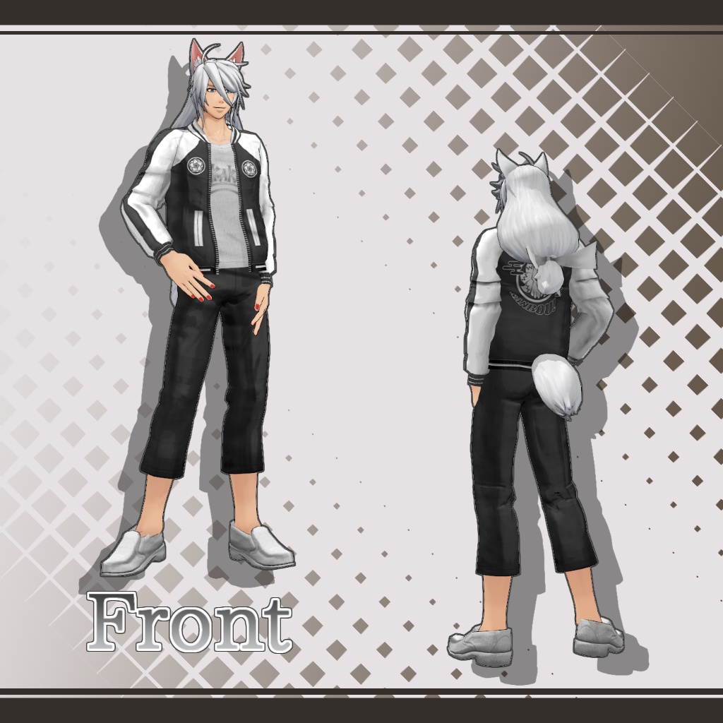 オリジナル男性アバター「ヨウ」