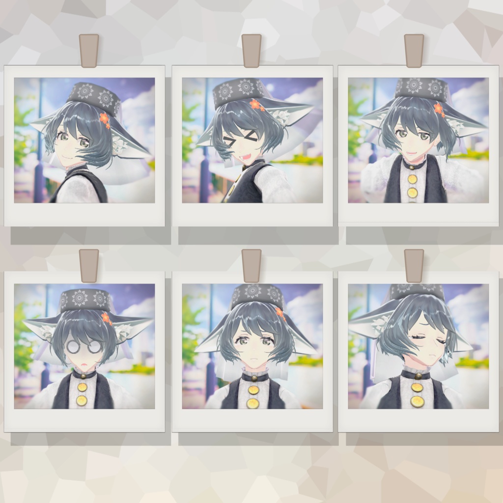 オリジナル3Dモデル「アーリア」