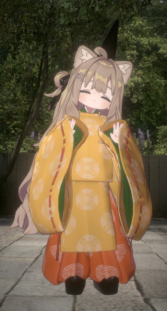 【2アバター対応】狩衣