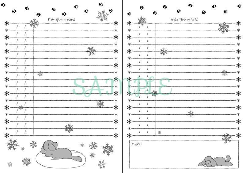 最終頒布【YOI】マッカチン風イラスト・おくすり手帳(カバーあり)