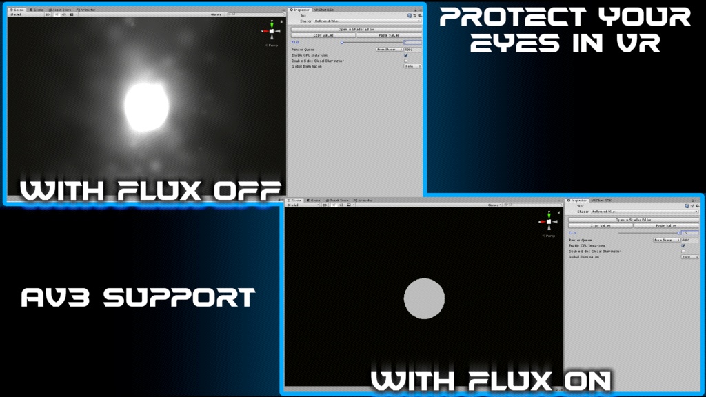 VRChat Flux Bloom Removal Shader