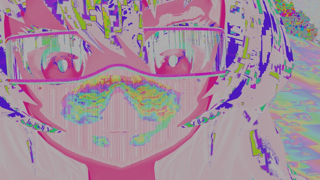 (Shader) VRChat Glitch Art / Databend Effect 