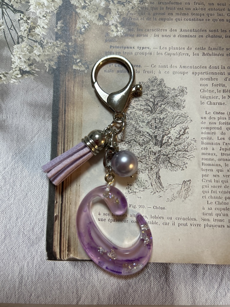クロム イニシャルキーホルダー