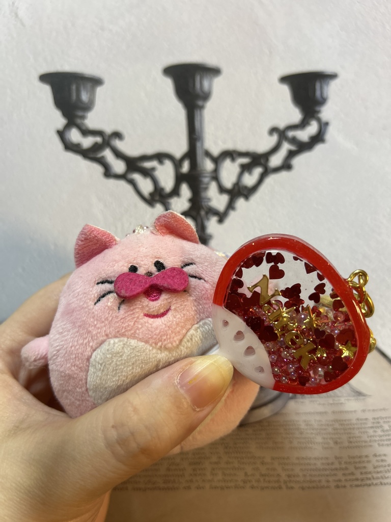 ナレク様ー!うちわ型シェイカーキーホルダー