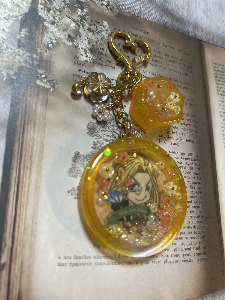 シェイカー2個付きキーホルダー ヴィーノ