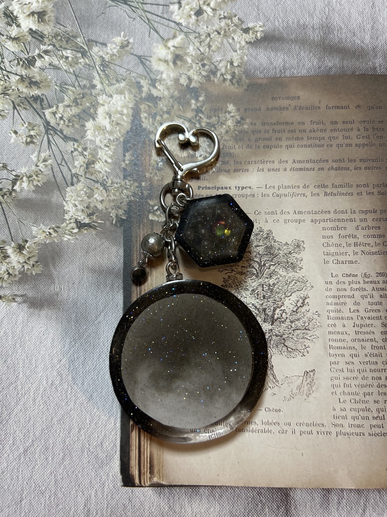 シェイカー2個付きキーホルダー リオットさん