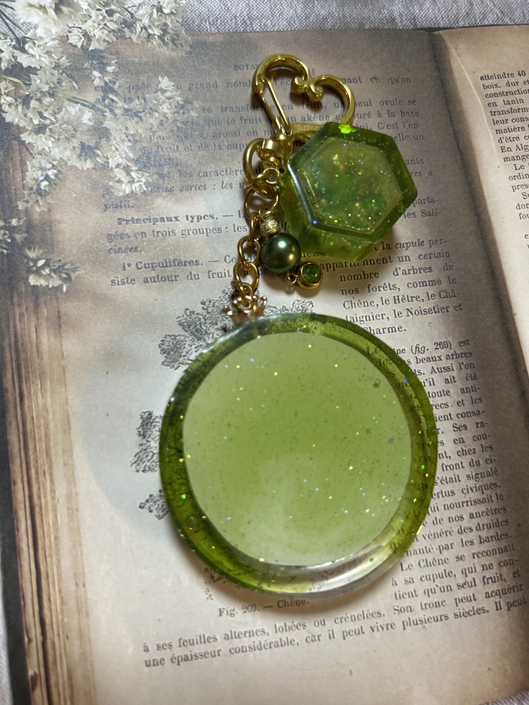 シェイカー2個付きキーホルダー テオ