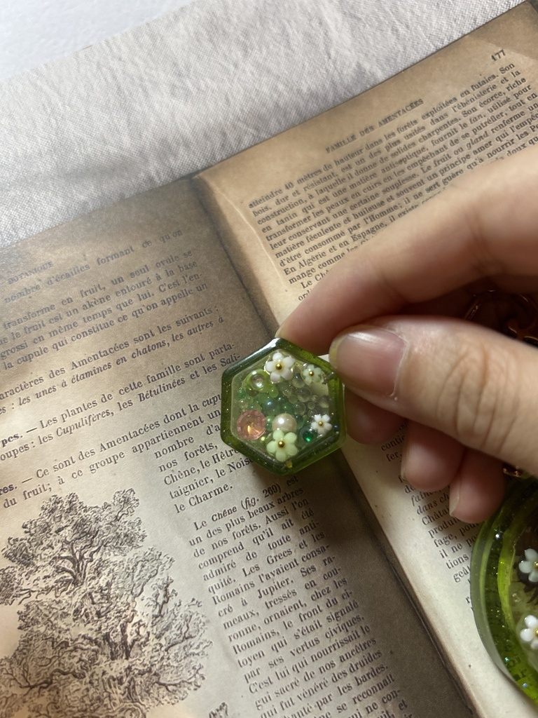 シェイカー2個付きキーホルダー テオ