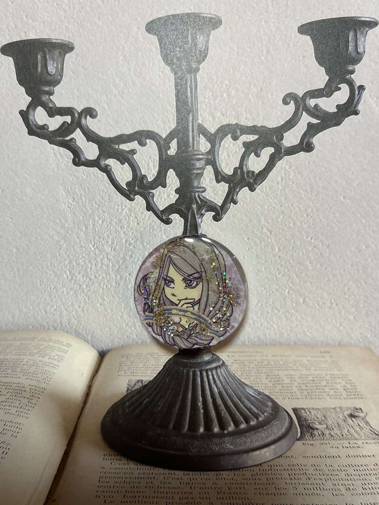 イラスト入りマグネット クロム