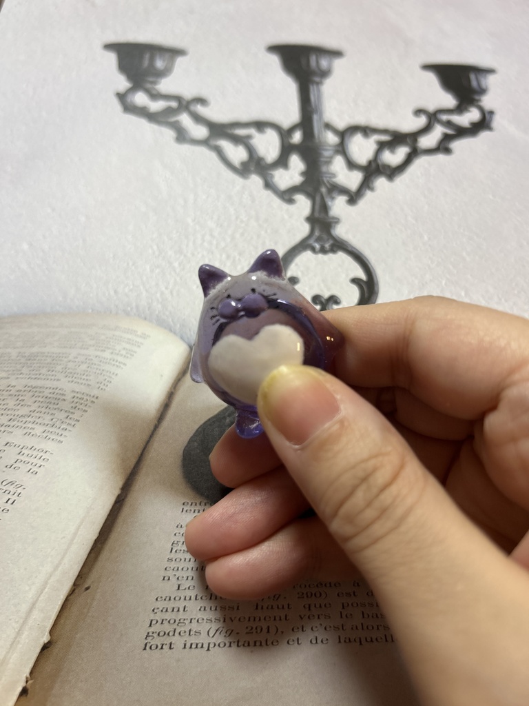 クロまるマグネット クリア