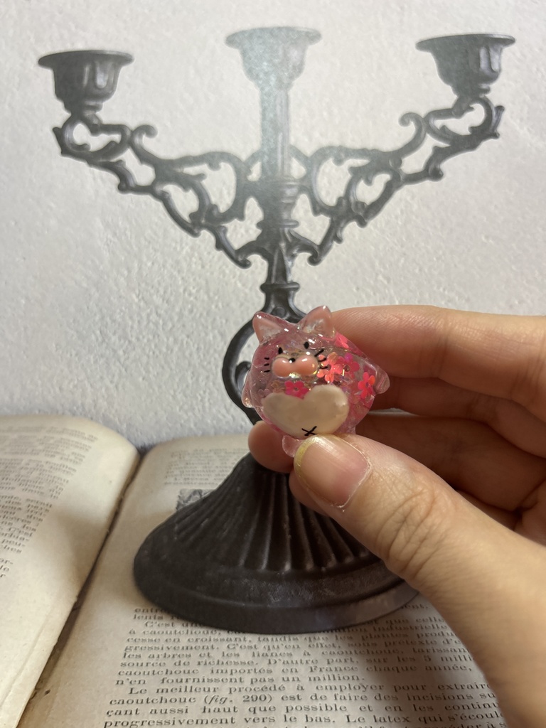 グリまるマグネットお花