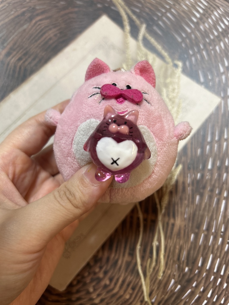 グリまるブローチクリア