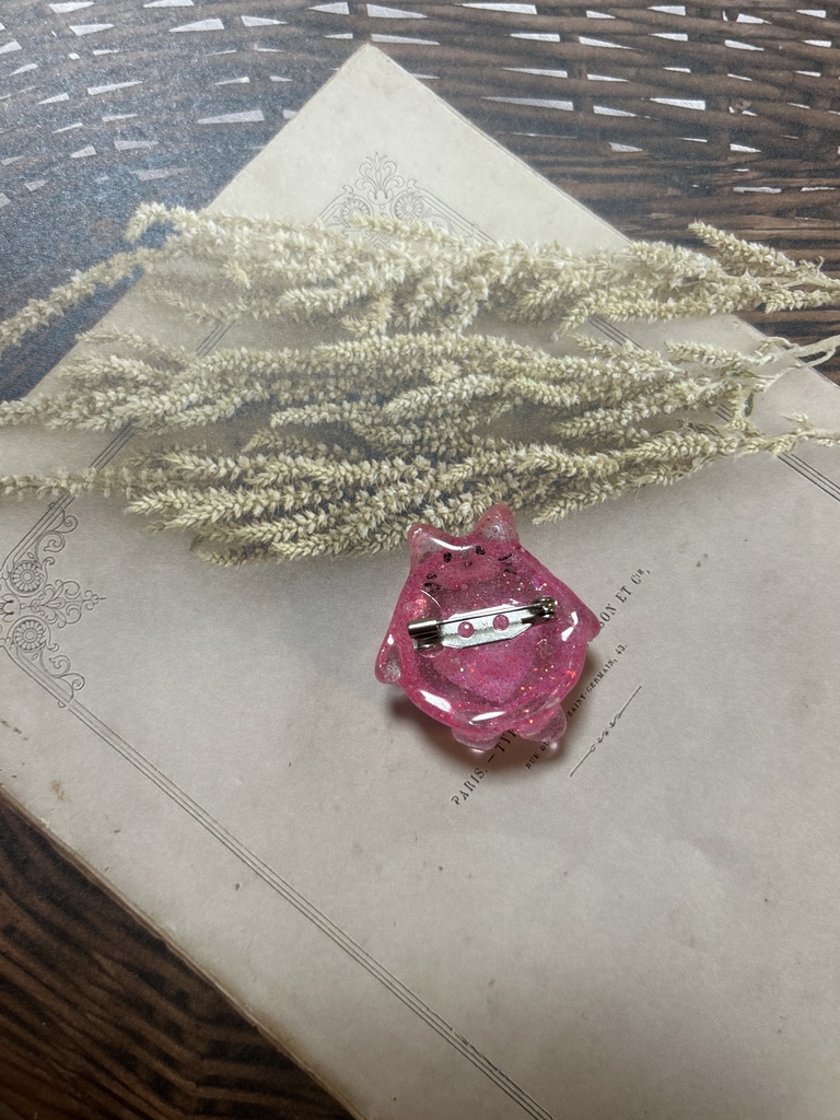 グリまるブローチラメ