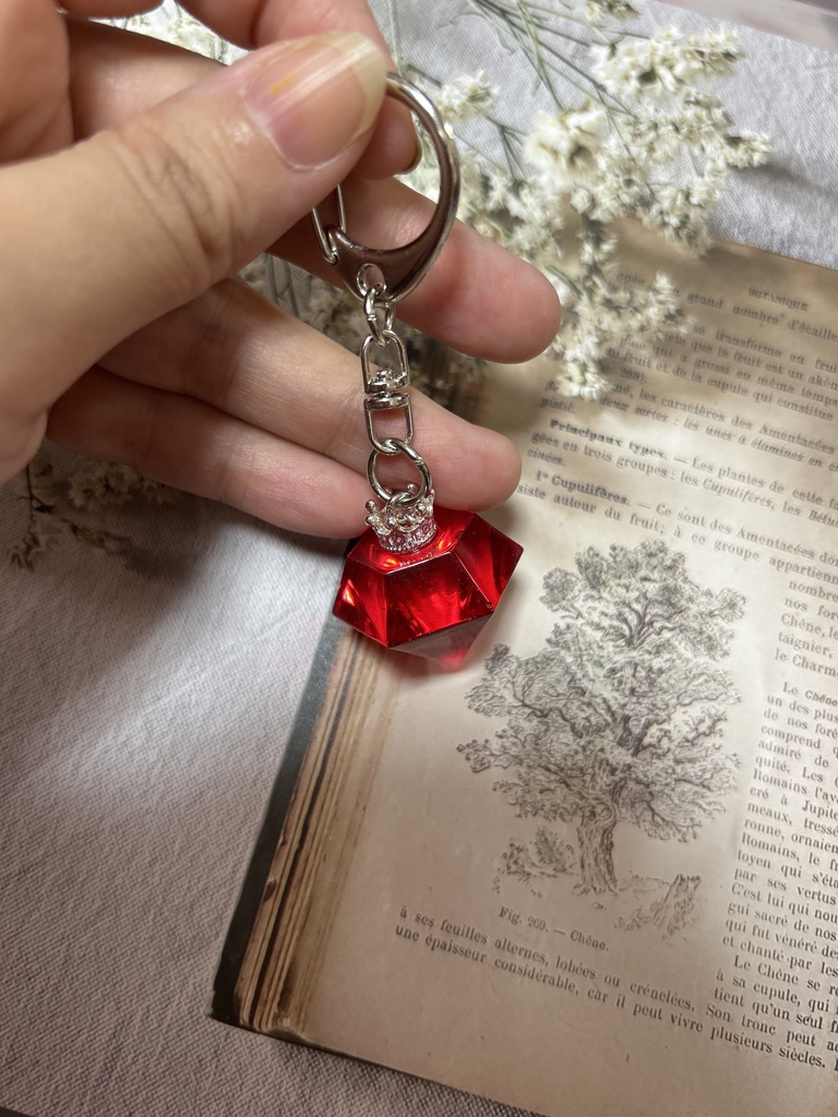 ジェムキーホルダー(シルバー)