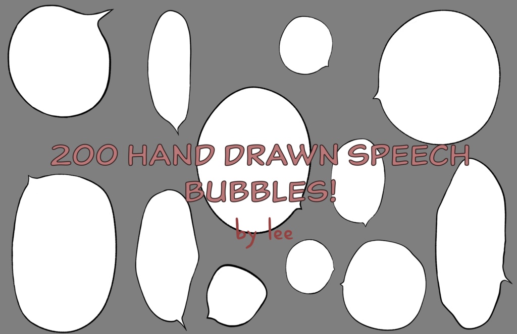 リーの1000+以上の吹き出し。