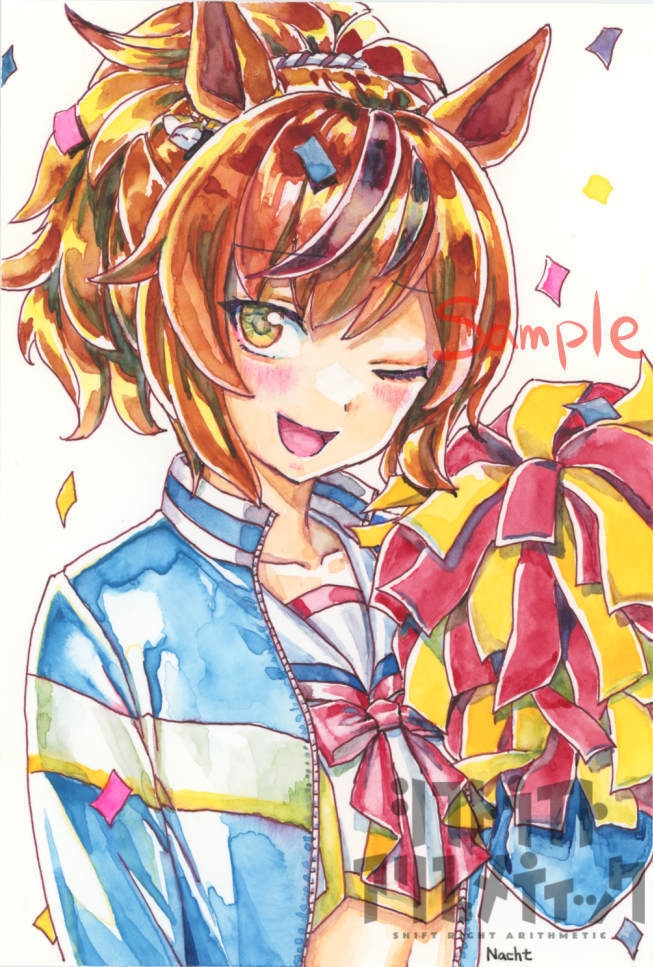 直筆ポストカード（水彩画）